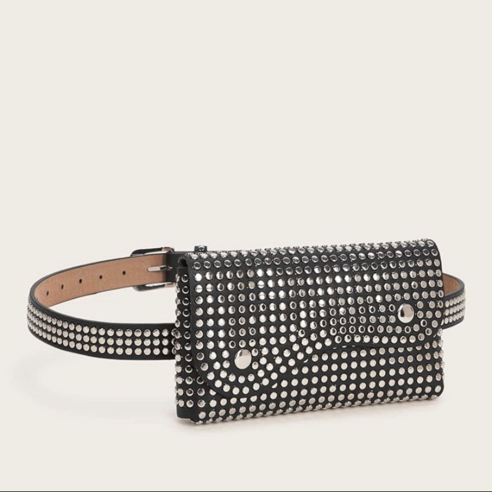 Studded Decor Fanny Pack